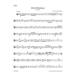 Dixit Dominus - H&auml;ndel, Georg Friedrich