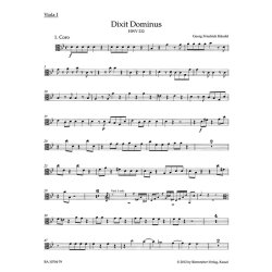 Dixit Dominus - H&auml;ndel, Georg Friedrich