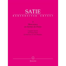 3 Morceaux en forme de Poire - Satie, Erik