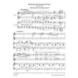 3 Morceaux en forme de Poire - Satie, Erik