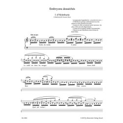 Embryons dess&eacute;ch&eacute;s - Satie, Erik