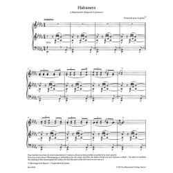 Habanera - Chabrier, Emmanuel