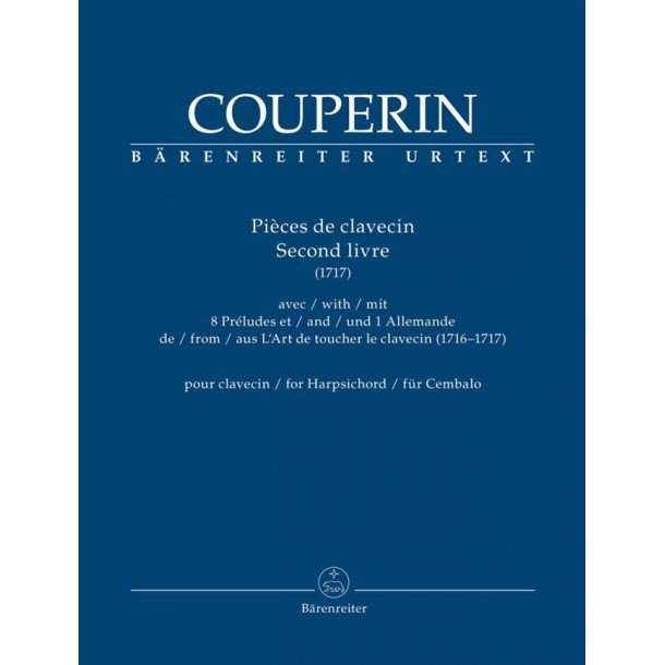Pieces De Clavin : Second Livre F&uuml;r Cembalo