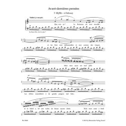 Avant-derni&THORN;res pens&eacute;es - Satie, Erik