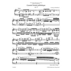 Grande Sonata path&eacute;tique - Beethoven, Ludwig van