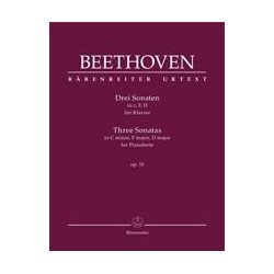 Three Sonatas - Beethoven, Ludwig van