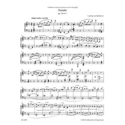 Three Sonatas - Beethoven, Ludwig van