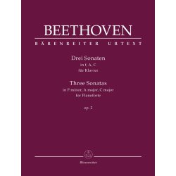 Three Sonatas - Beethoven, Ludwig van