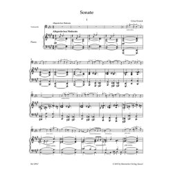 Sonata / M&eacute;lancolie - Franck, C&eacute;sar