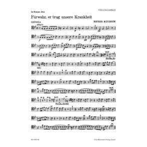 Fürwahr, er trug unsere Krankheit BuxWV31