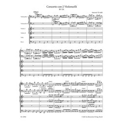 Concerto for two Violoncellos in G minor RV 531