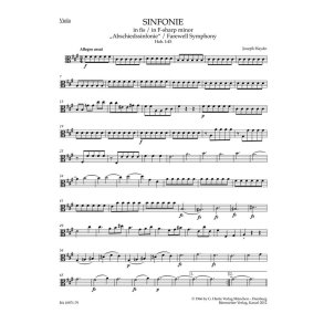 Symphony Hob. I:45 : Farewell Symphony