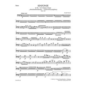 Symphony Hob. I:45 : Farewell Symphony