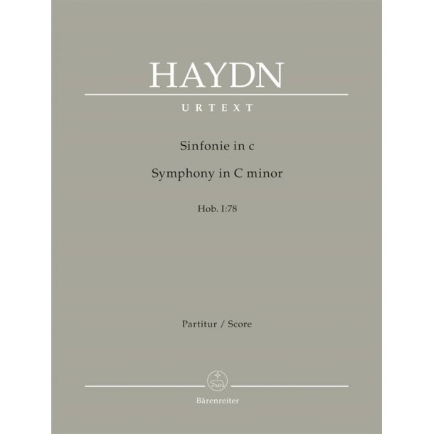Symphony in C minor Hob I:78
