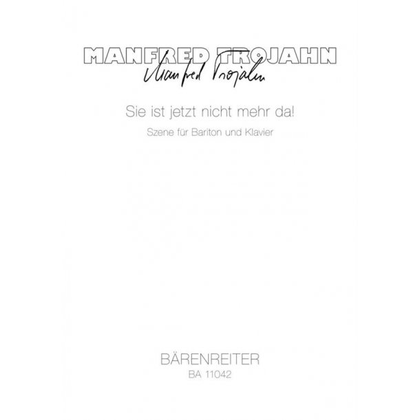 Sie ist jetzt nicht mehr da!