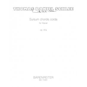Sursum Chordis Corda For Piano Op. 81a