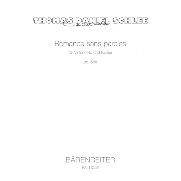 Romance Sans Paroles Op. 66a