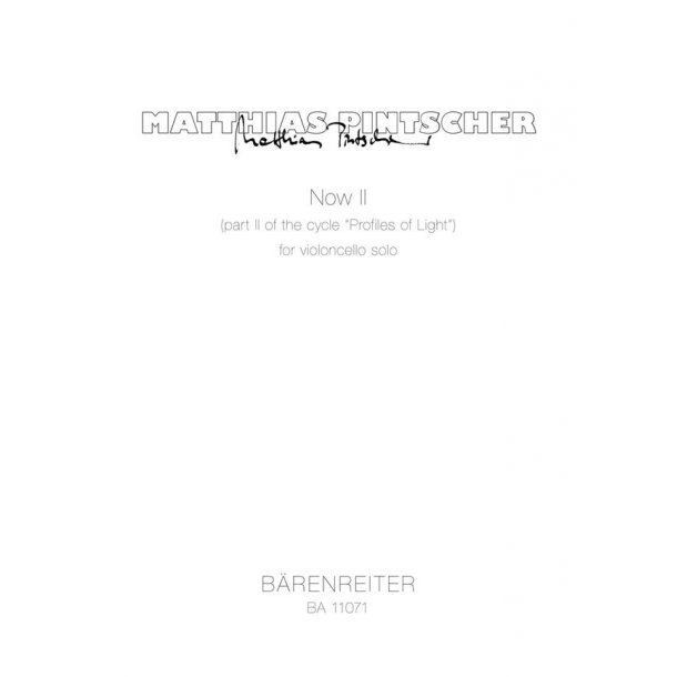 Now II : part II of the cycle Profiles of Light