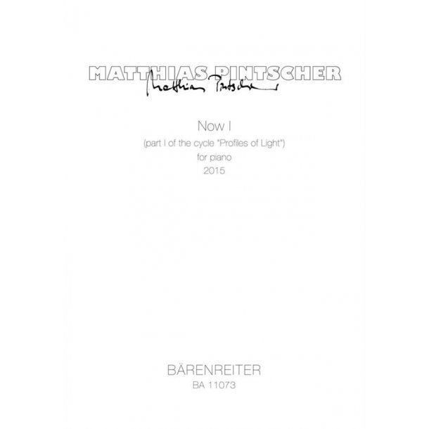 Now I : part I of the cycle Profiles of Light