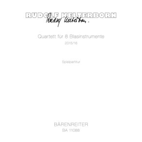 Quartet For 8 Wind Instruments