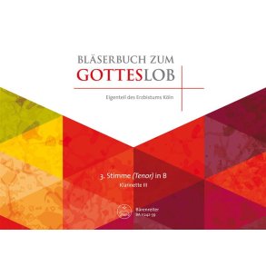 Bläserbuch zum Gotteslob : Eigenteil des Erzbistums Köln