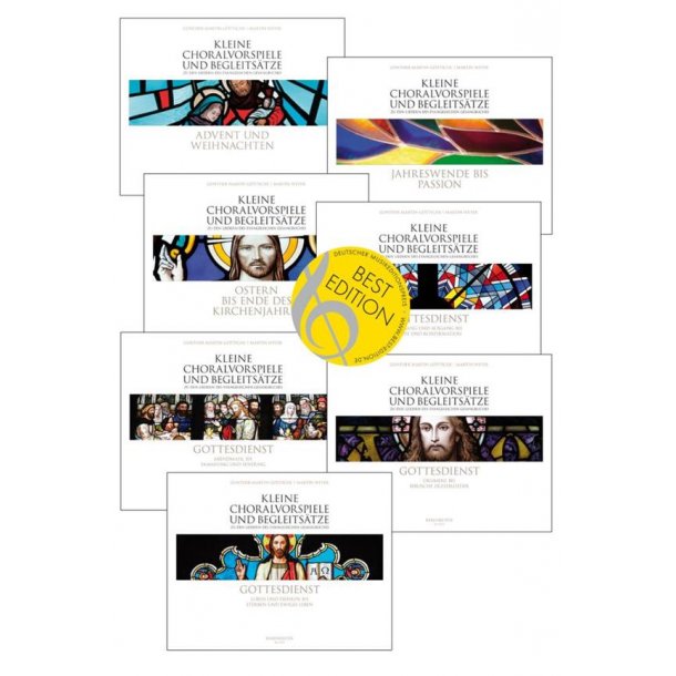 Kleine Choralvorspiele und Begleits&auml;tze zu den Liedern des Evangelischen Gesangbuches - G&ouml;ttsche, Gunther Martin / Weyer, Martin