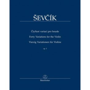 Vierzig Variationen Für Violine Op. 3