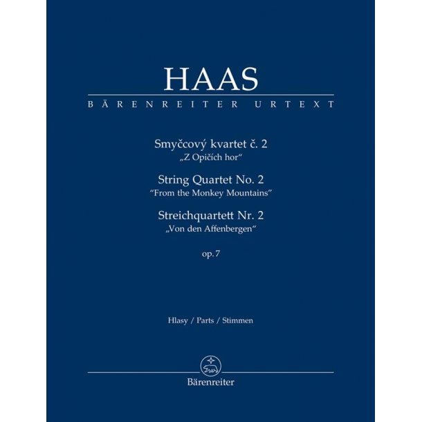 String Quartet no. 2 op. 7 : From the Monkey Mountains