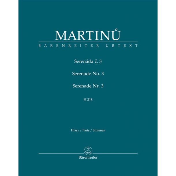 Serenade no. 3 H 218