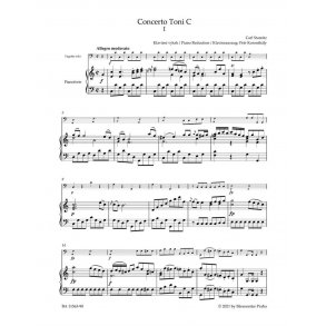 Concerto in C major : for Bassoon and Orchestra
