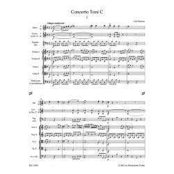 Concerto in C major : for Bassoon and Orchestra