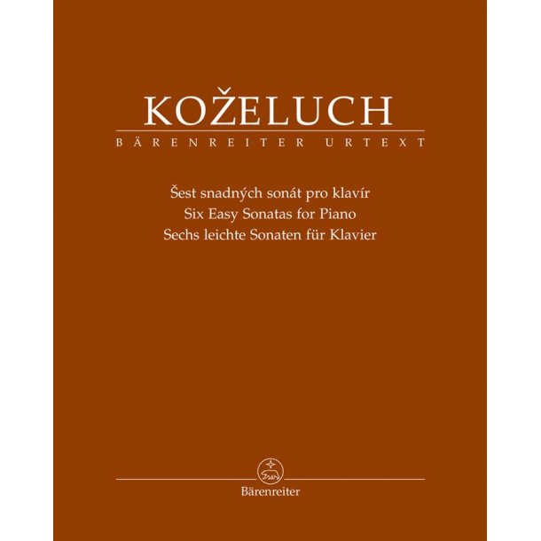Six Easy Sonatas for Piano