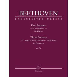 Three Sonatas - Beethoven, Ludwig van