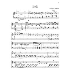 Three Sonatas - Beethoven, Ludwig van