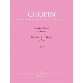 Sonata for Piano in B minor op. 58