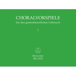 Choralvorspiele f&uuml;r den gottesdienstlichen Gebrauch - 