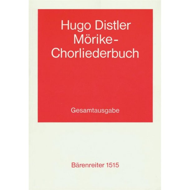 M&ouml;rike-Chorliederbuch - Distler, Hugo