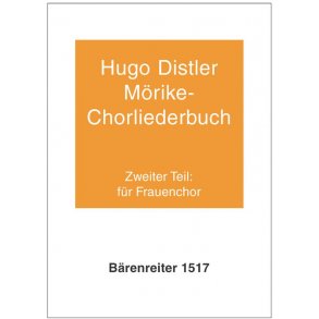 Mörike-Chorliederbuch, Teil 2 op. 19 (1938/39) : Für Frauenchor