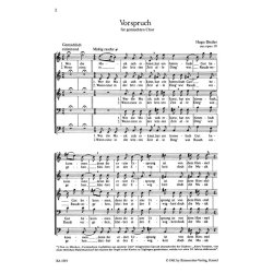 Vorspruch Wer die Musik sich erkiest