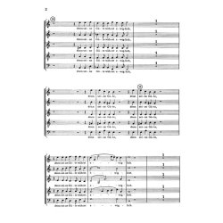 Danket dem Herren, denn er ist freundlich : Capellchor