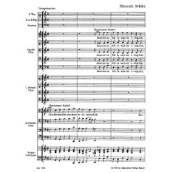 Danket dem Herren, denn er ist freundlich - Sch&uuml;tz, Heinrich