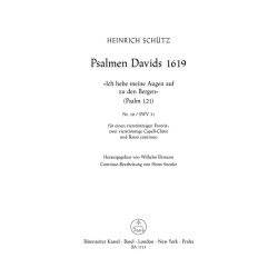 Ich hebe meine Augen auf zu den Bergen - Sch&uuml;tz, Heinrich