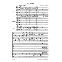 Wie lieblich sind deine Wohnungen - Sch&uuml;tz, Heinrich