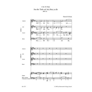 Aus der Tiefe rufe ich, Herr, zu dir