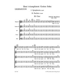 Heut triumphieret Gottes Sohn : Cantata for Easter