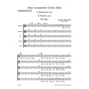 Heut triumphieret Gottes Sohn : Cantata for Easter