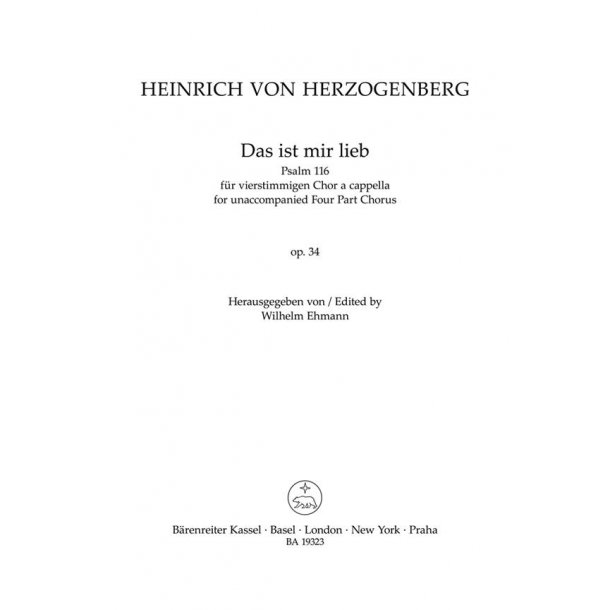 Das ist mir lieb : Psalm 116