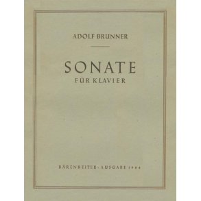 Sonata - Brunner, Adolf