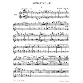 Sonatine - Marx, Karl