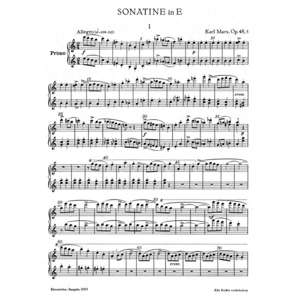 Sonatine - Marx, Karl